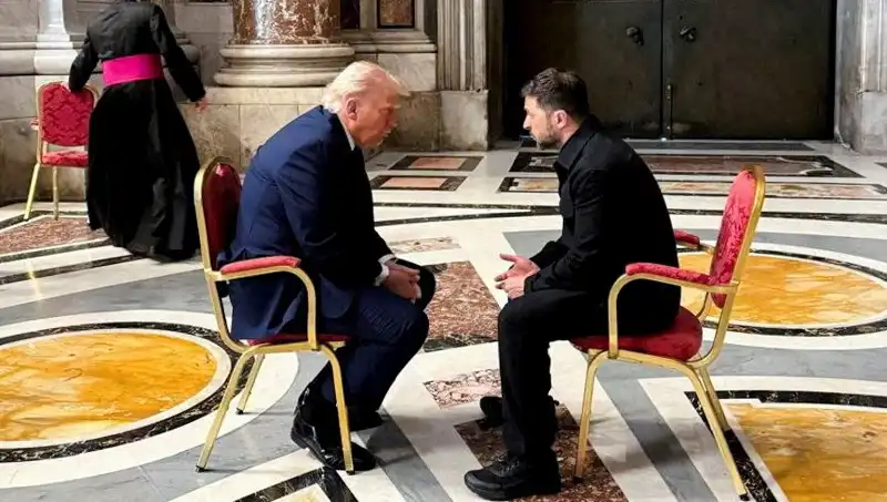 Zelenski'nin Trump ile Vatikan'daki Görüşmesini Yorumladı: "En İyi Anlarımızdı"
