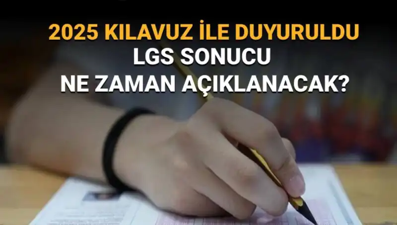 2025 MEB LGS Sınav Sonuçları Açıklanma Tarihi Belli Oldu!