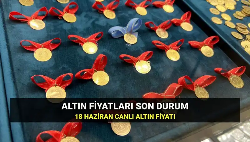 Güncel Altın Fiyatları: Bugün 18 Haziran’da Gram, Çeyrek ve Yarım Altın Ne Kadar?