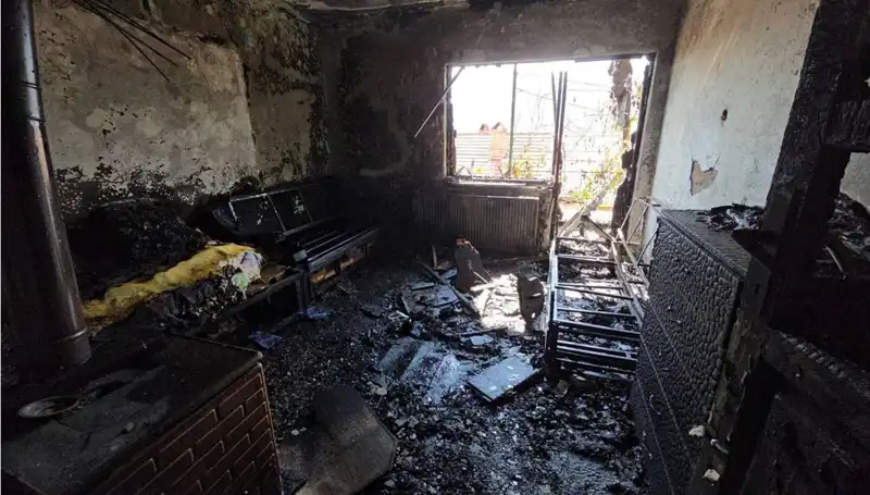 Elektrikli Battaniye Yangına Neden Oldu: Yaşlı Kadın Son Anda Kurtarıldı!