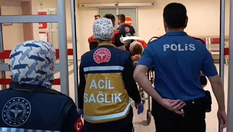 Polis Ekiplerinin Müdahale Ettiği Trafik Kazasında İki Yaralı!