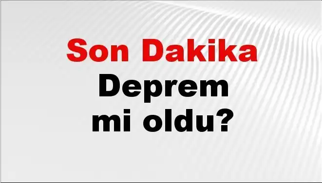Bursa'da Son Dakika Deprem: 2 Temmuz 2025 Gelişmeleri