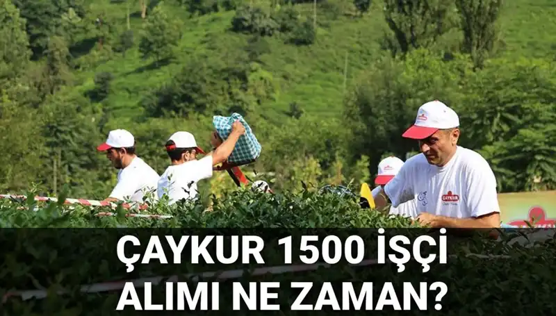 ÇAYKUR'da İşçi Alımı Kura Çekimi Ne Zaman? İşte Tüm Detaylar!