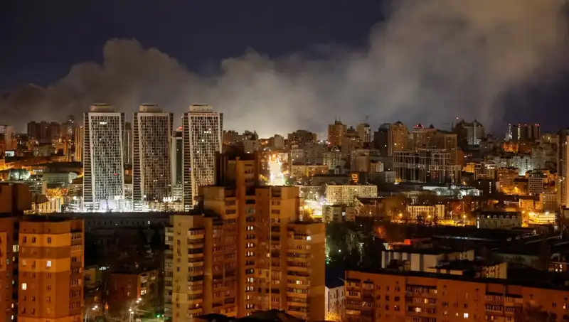 Ukrayna’da Savaş: Rusya’nın Kiev’e Saldırısı Sonrası Dört Kişi Yaralandı