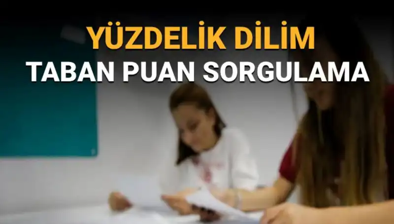 LGS 2025 Taban Puanları ve Yüzdelik Dilim Sorgulama Hakkında Bilmeniz Gerekenler