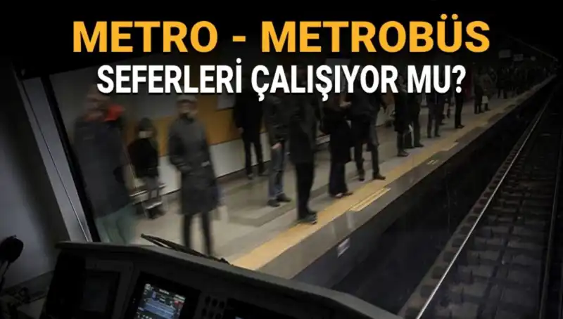 İstanbul'da Bugün Metrobüs ve Metro Seferleri Aktif mi? Grev Hakkında Tüm Detaylar!