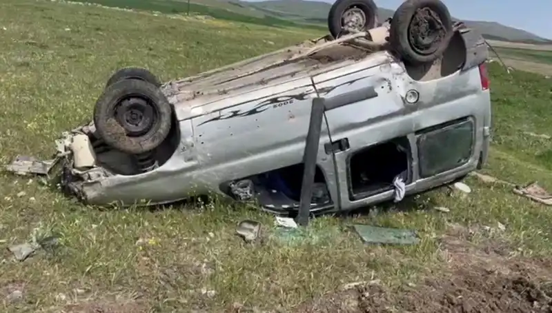 Konya'da Otomobilin Takla Attığı Kaza: İki Kişi Yaralandı, Detaylar Şok Edici