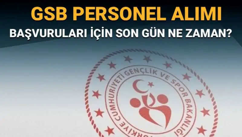 Gençlik ve Spor Bakanlığı Personel Alımı Sürecinde Zaman Kritik: İşte Detaylar!