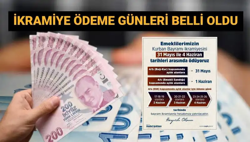 Emekli Bayram İkramiyeleri Ne Zaman Hesaplara Geçiyor? Tüm Detaylar Burada!