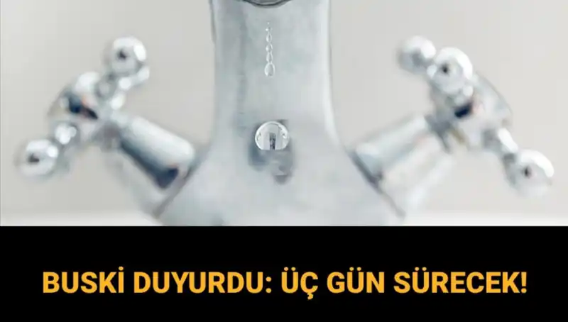 Bursa'da 3 Günlük Su Kesintisi: Sular Ne Zaman Gelecek?