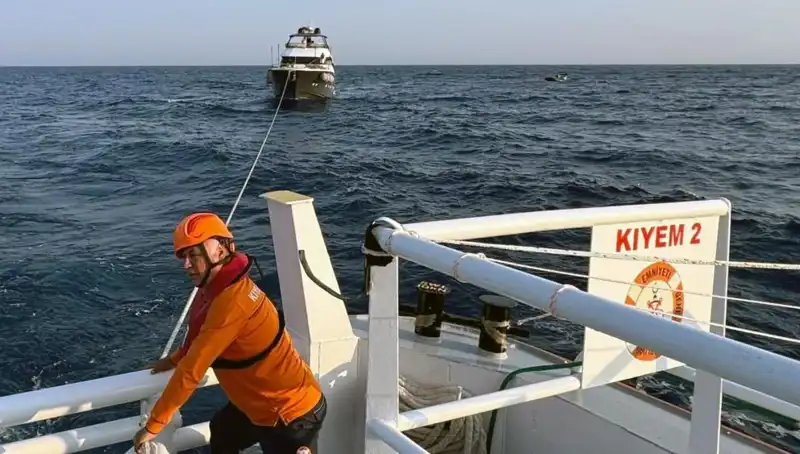 Marmaris Açıklarında Sürüklenen Tekne Dramı: Kahraman Kurtarma Operasyonu