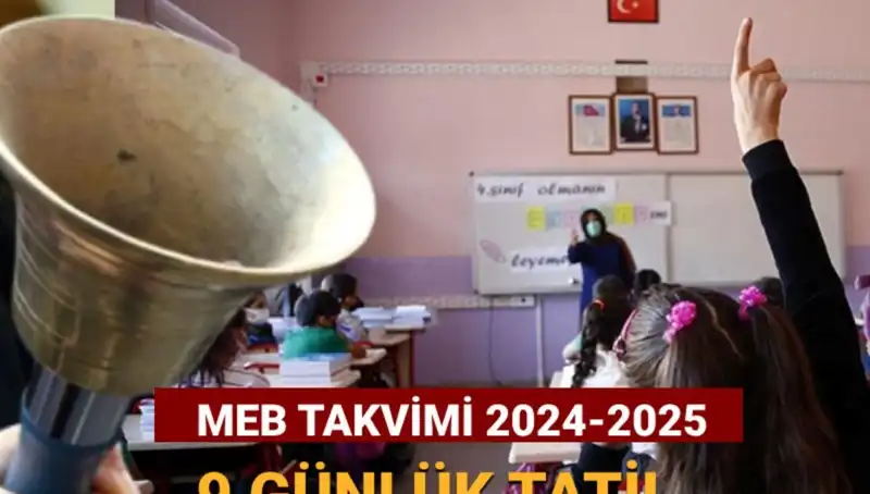 2024-2025 Eğitim Yılı Ara Tatil Tarihleri Açıklandı!