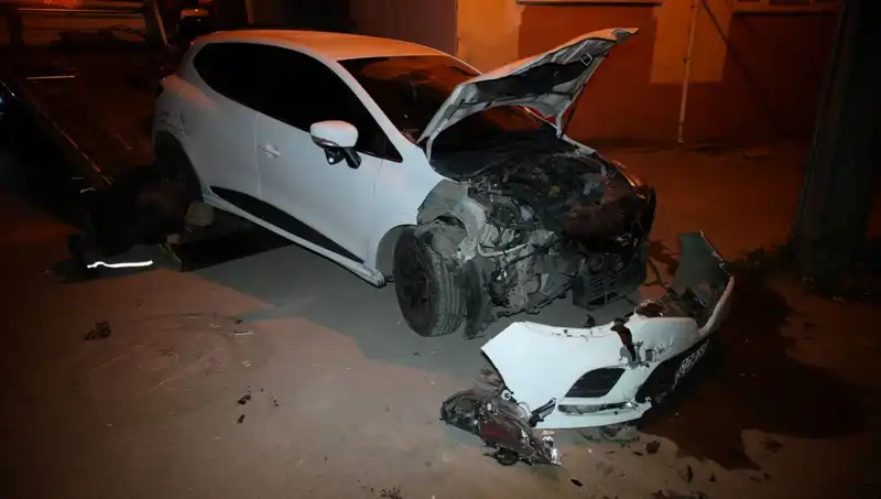 Alkollü Sürücünün Dehşet Verici Kazası: 5 Araç Birden Çarpıldı
