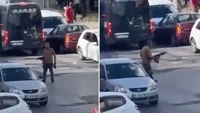 Başakşehir'de Şok Olay: Pompalı Tüfekle Caddeyi Kapatıp Korku Saçtı