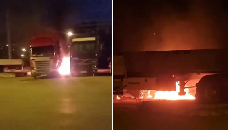 Park Halindeki Tırların Ateşe Verilmesi: Nedenleri ve Sonuçları