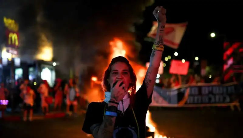 İsrail’de Büyüyen Protesto: Gazze Savaşı Sonlansın Talebi Yükseliyor